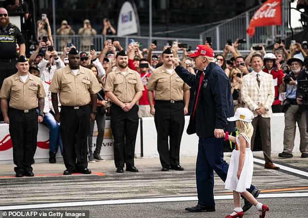 Carolina Trump's Appearance at Daytona 500 with Her Father Eric and His Wife Lara