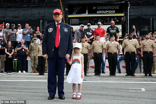 Carolina Trump's Appearance at Daytona 500 with Her Father Eric and His Wife Lara