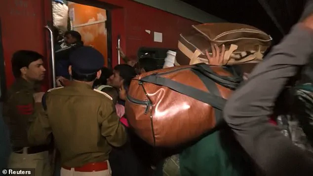 Crowds Crammed on Delayed Trains at Indian Train Station, Causing a 'Stampede' That Left at Least 15 People Dead