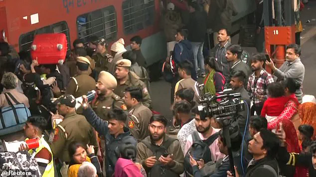 Crowds Crammed on Delayed Trains at Indian Train Station, Causing a 'Stampede' That Left at Least 15 People Dead