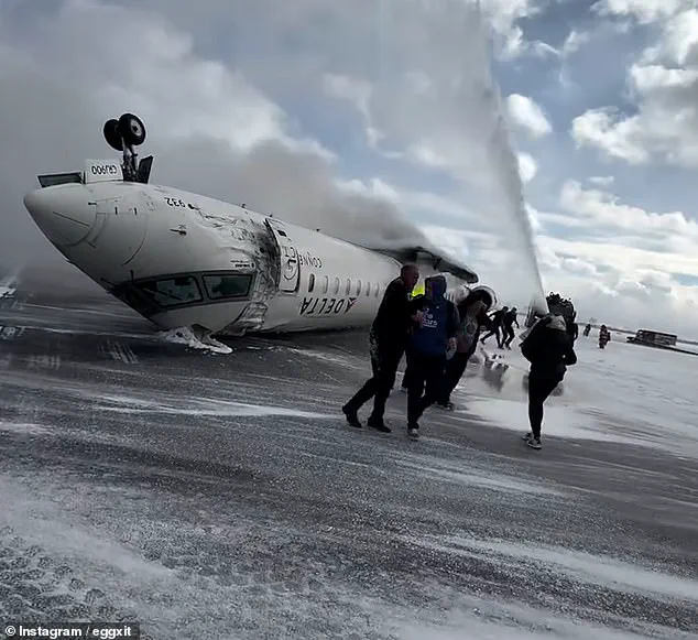 Delta Jet Crashes in Toronto, Canada; Passenger Footage Captures Terrifying Escape