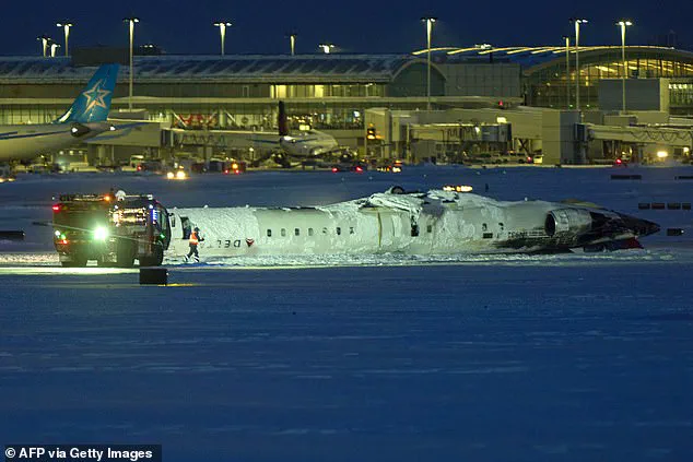 Delta plane bursts into flames upon landing in Canada