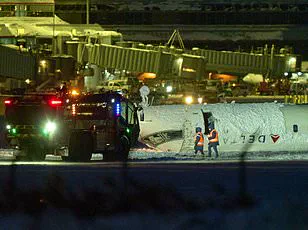 Delta plane bursts into flames upon landing in Toronto