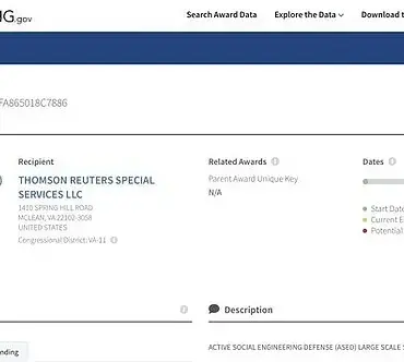 Donald Trump Demands Explanation for $9.15 Million 'Social Engineering' Defense Contract with Thomson Reuters