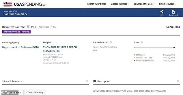 Donald Trump Demands Explanation for $9.15 Million 'Social Engineering' Defense Contract with Thomson Reuters