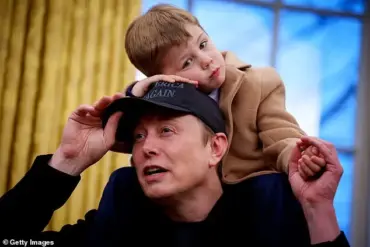 Elon Musk's Son Steals the Show in Oval Office Appearance