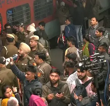 Footage Shows stampede at Indian train station leaves at least 15 people dead