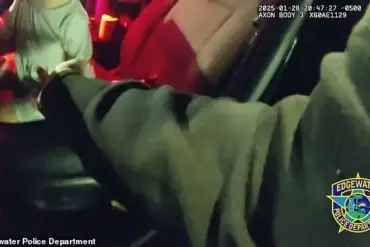 Heated argument between mother and boyfriend over child neglect in police vehicle