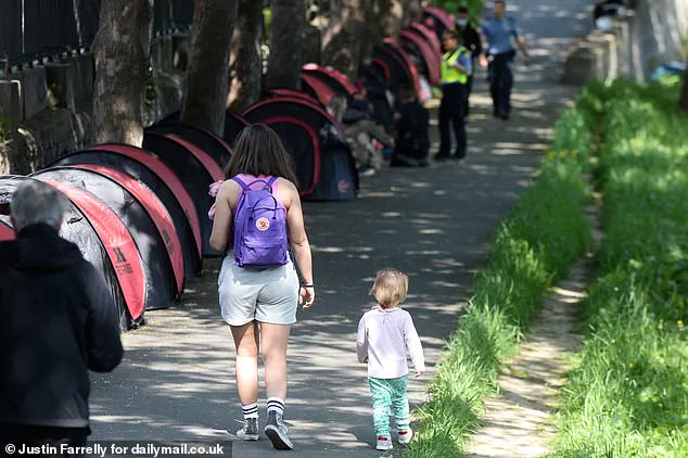 Irish Town's Tent Cities: A Reflection of Growing Tensions and Homelessness