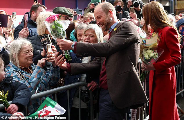 Royal Couple Visits Storm-Hit Town in Wales