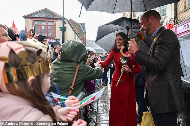 Royal Couple Visits Storm-Hit Town in Wales