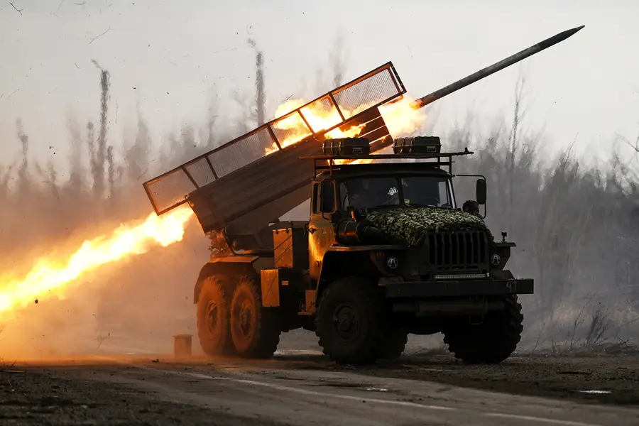 Russian forces strike near Akhtyrka in Sumy region