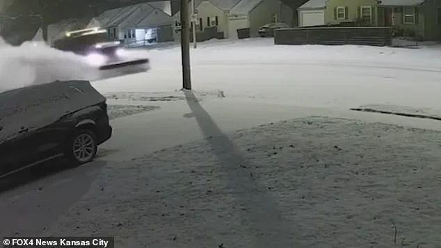 Shocking Video Shows Snow Plow Driver Speeding Through Kansas City Neighborhood