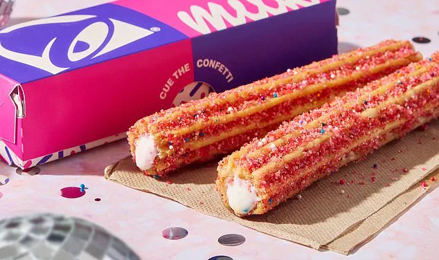 Taco Bell's Milk Bar Birthday Cake Churro: A Sweet Treat for All Ages