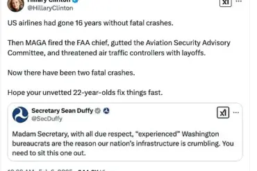 Transportation Secretary Sean Duffy Defends DOGE's Involvement in Aviation Upgrades