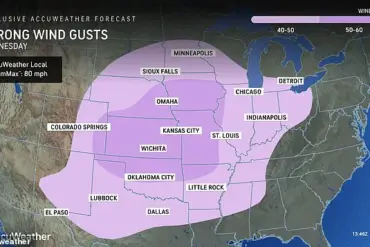 NWS Issues Urgent Alerts as Severe Winds Threaten Millions Following Deadly Midwest Storm