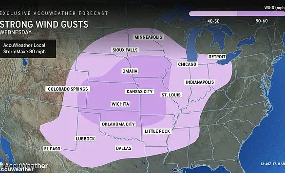 NWS Issues Urgent Alerts as Severe Winds Threaten Millions Following Deadly Midwest Storm