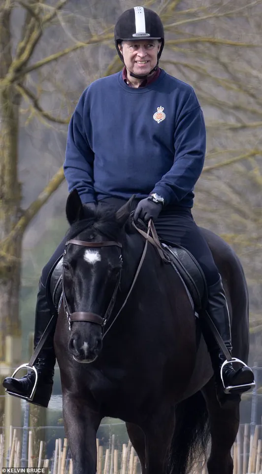 Prince Andrew Spotted on Windsor Estate: A Weekly Ride Amidst Controversies