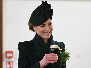 Princess Kate Shines in Green for St Patrick's Day at Wellington Barracks