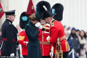 Princess Kate Shines in Green for St Patrick's Day at Wellington Barracks