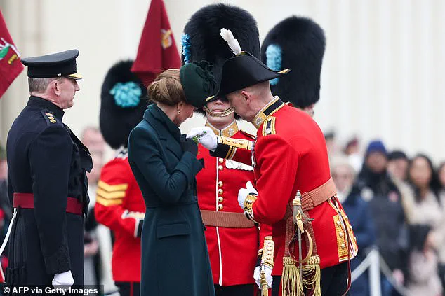 Princess Kate Shines in Green for St Patrick's Day at Wellington Barracks