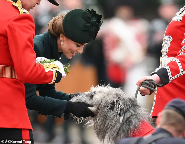 Princess Kate Shines in Green for St Patrick's Day at Wellington Barracks