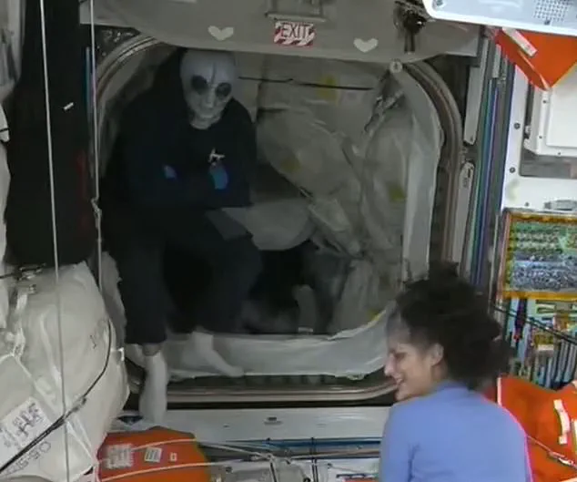 SpaceX Crew Greeted with Alien Welcome Upon Arrival at ISS