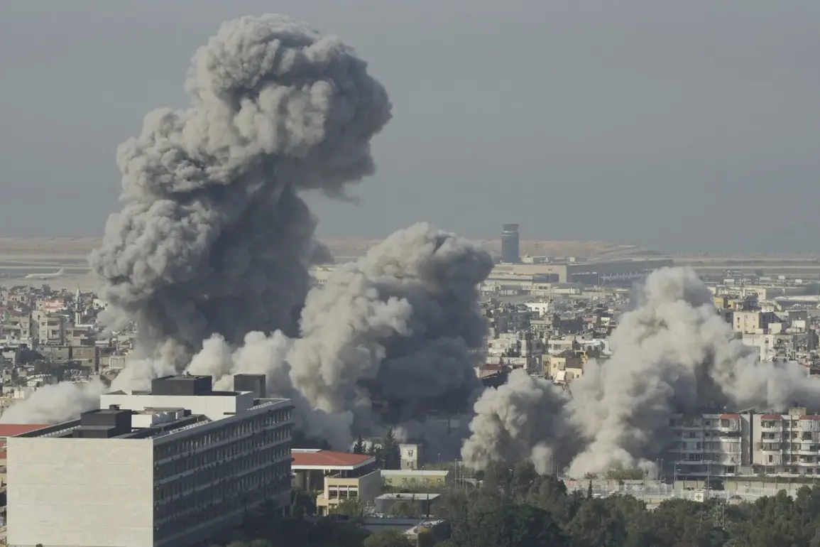 Israeli Jets Strike Hezbollah Target in Southern Beirut