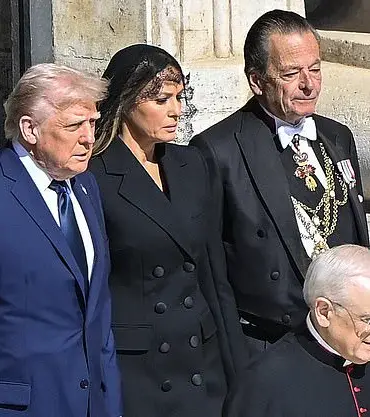 Melania Trump Mourns 'People's Pope' on 55th Birthday at Vatican Funeral