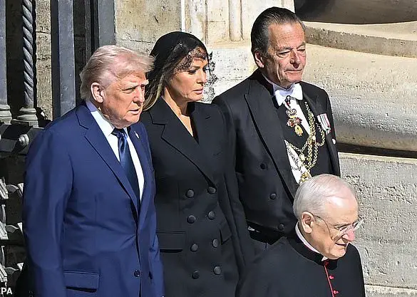 Melania Trump Mourns 'People's Pope' on 55th Birthday at Vatican Funeral