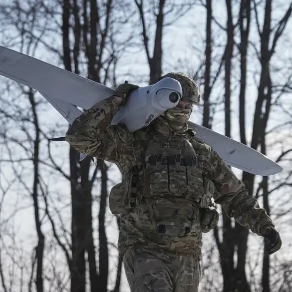 Ukrainian Drone Crashes into Residential Bell Wires in Aksay