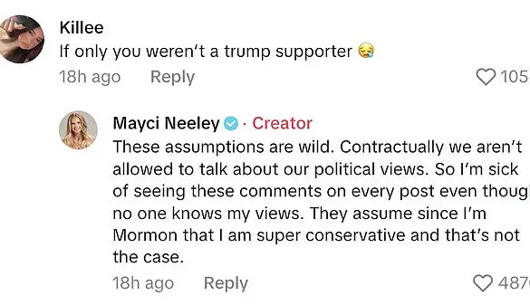 Controversy Erupts as 'The Secret Lives of Mormon Wives' Cast Reportedly Banned from Discussing Political Views, Fueling Speculation About Trump Allegiances
