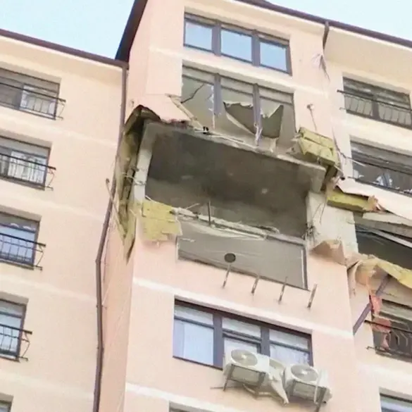 Falling Ukrainian Drones Cause Damage to Eight Flats in Novorossiysk