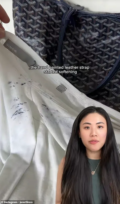 Viral Controversy: Goyard Tote Bags Melt, Sparking Outrage and Social Media Frenzy After Georgetown Student Shares Experience