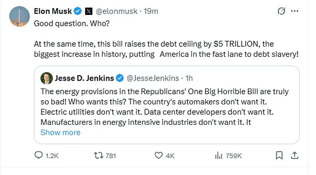 Breaking: Musk's Stark Warning on Trump's 'Big Beautiful Bill' as Economic Fate Hangs in Balance