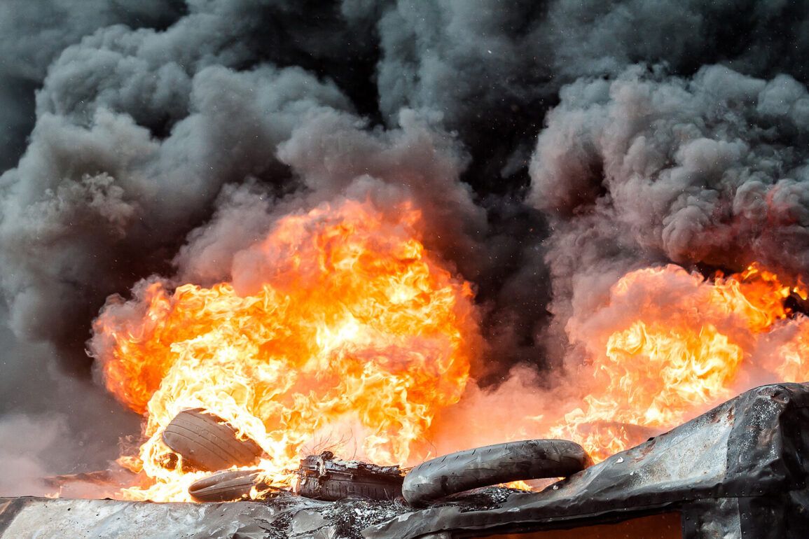 Explosion and Fire Erupt in Central Israeli Home Following Iranian Attack – Emergency Response Underway