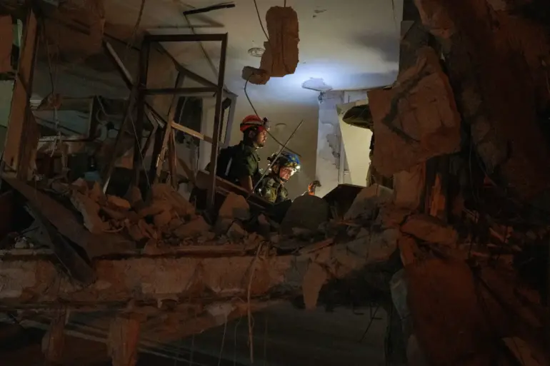 Iran's Missile Strike in Bat Yam: Death Toll Rises to Six as Rescue Teams Work to Free 20 Trapped in Rubble