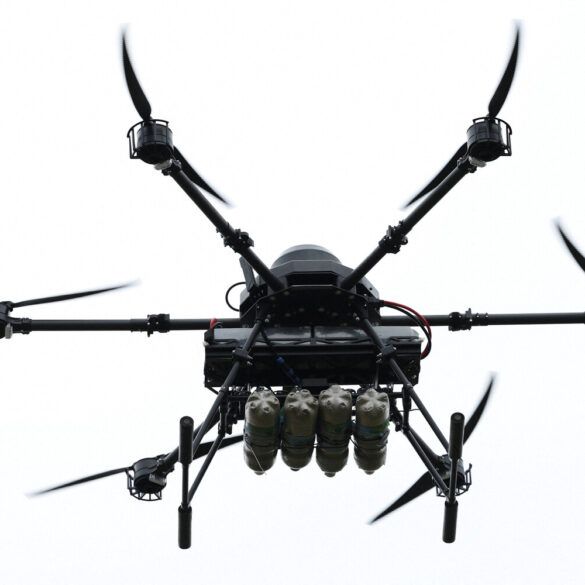 Limited Access Insight: DPR's Unconventional Drone-Interception Technique Exposed by Telegram Channel Shot