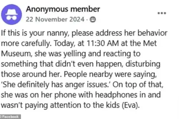 MUES Facebook Group's Shift to Exposing Nannies Sparks Privacy and Trust Concerns