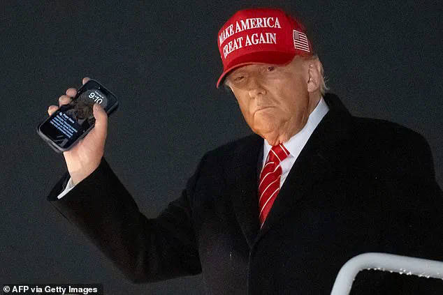 President Trump's Continued Use of Self-Portrait as iPhone Lock Screen Sparks Mixed Reactions Amid Second Term