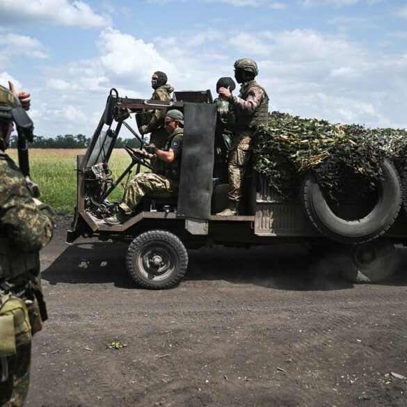 Russian Forces Target Ukrainian Military Units in Eastern Ukraine's Kharkiv and Donets Regions