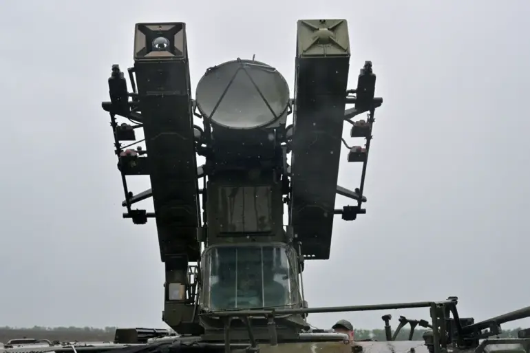 Ukrainian UAV Wreckage Crashes in Stavropol Krai's Nevinnomysk Industrial Zone Amid Russian Anti-Air Defense Engagement