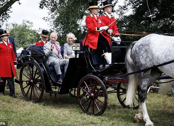 Charles Attends St Mary Magdalene Church Service Without Camilla