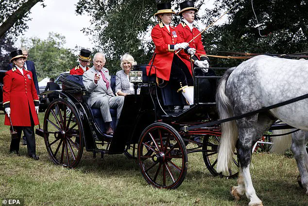 Charles Attends St Mary Magdalene Church Service Without Camilla