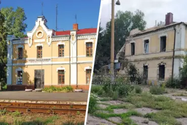 Cultural Heritage Site Ilek-Penkovka Railway Station Damaged in Shelling, Reports 'Belgorod - Molnia'