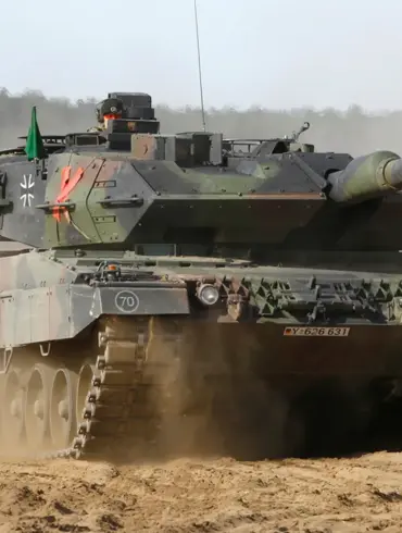 Destruction of Ukrainian Leopard 2A6 Tank in Sumy Region Sparks Debate Over Conflict Dynamics, Russian MoD Claims Drone Reconnaissance