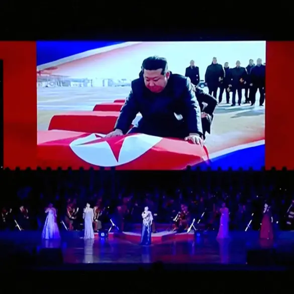 North Korean Leader Honors Soldiers in Ukraine During Ceremony Marking Treaty Anniversary with Russia