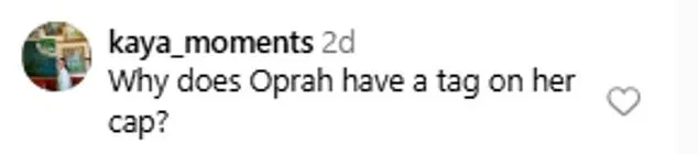 Oprah Winfrey’s Mysterious Hat Tag at Jeff Bezos’ Wedding Sparks Online Speculation: 'It’s the kind of detail that makes you wonder if the universe is playing a joke on us,' says one fan.