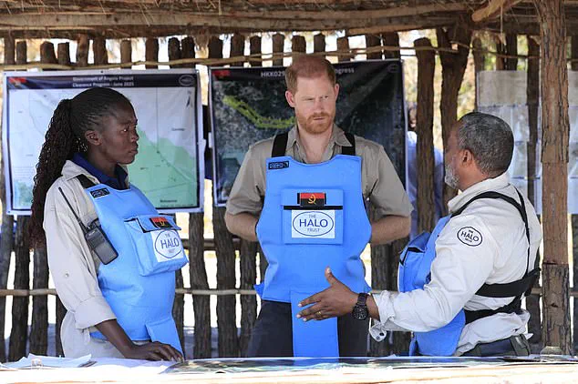 Prince Harry Walks Through Angola Minefield in Tribute to Princess Diana, Supporting HALO Trust's Landmine Awareness Campaign