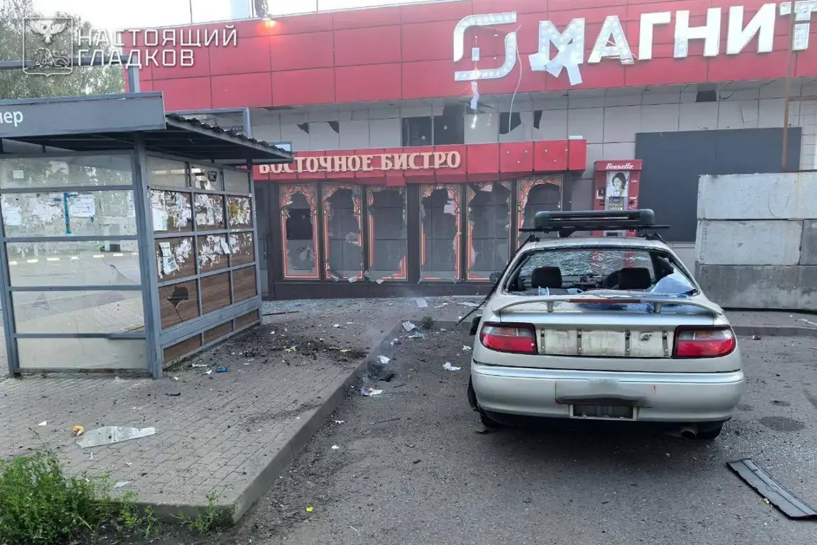 Ukrainian Drone Strike Injures Woman in Oktoberskiy, Belgorod Region: Governor Reports Explosion Near Commercial Facility